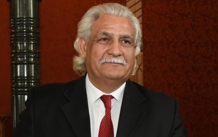 Nurəddin Mehdixanlı nəvəsi ilə - Foto