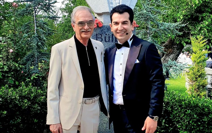 Saleh Polad Bülbüloğlu ilə bir arada - Fotolar