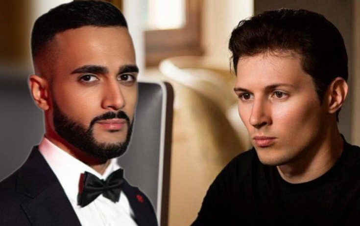Durov və Hüseyn Dubayda bir arada - Foto