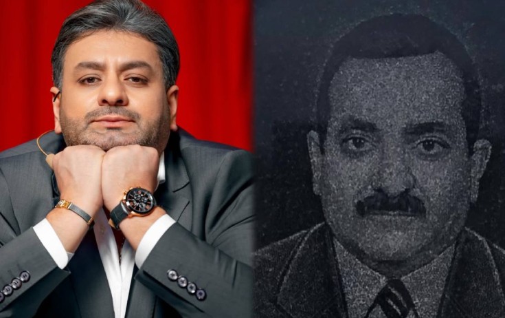 "18 ildir atam mənə elə bu şəkildən baxır"