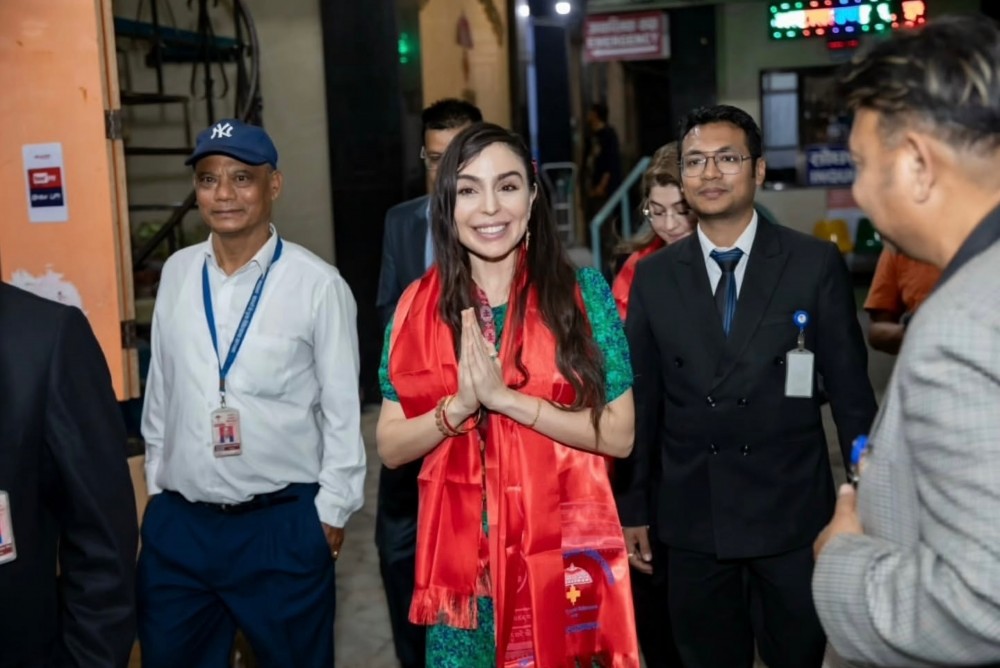 Leyla Əliyeva Nepaldan paylaşım etdi - Fotolar
