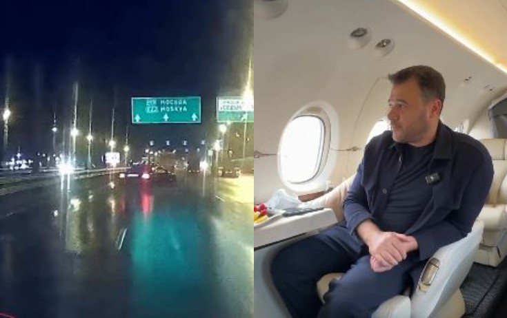 Emin düşdüyü qəzanın görüntüsünü yaydı