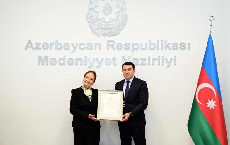 Nazirlikdə Şəfiqə Məmmədova ilə görüş olub