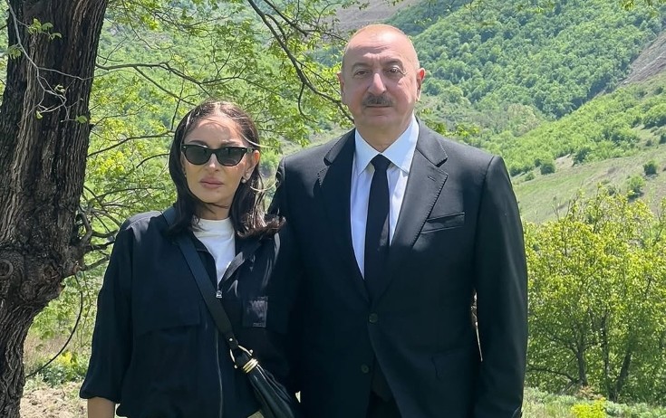 Mehriban Əliyeva Şuşadan paylaşım etdi - Fotolar