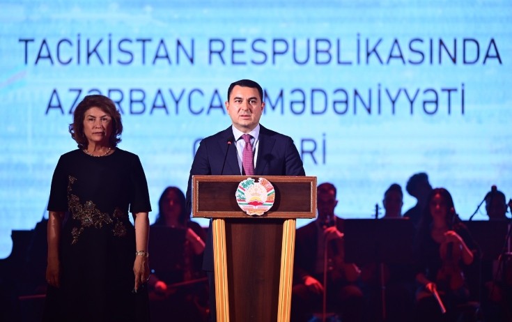 Tacikistanda Azərbaycan Mədəniyyəti Günlərinin qala konserti - Fotolar