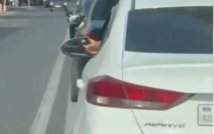 Oyuncaq silahla təşviş yaratdı, həbs edildi - Video