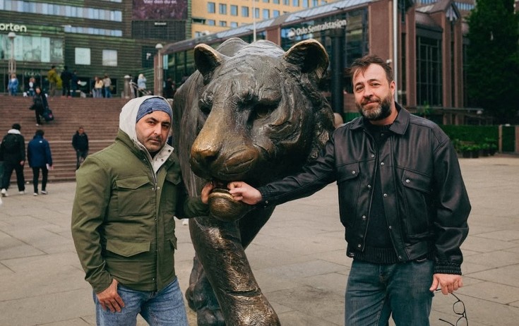 "Əqrəb mövsümü"nün aktyorları Norveçdə - Fotolar