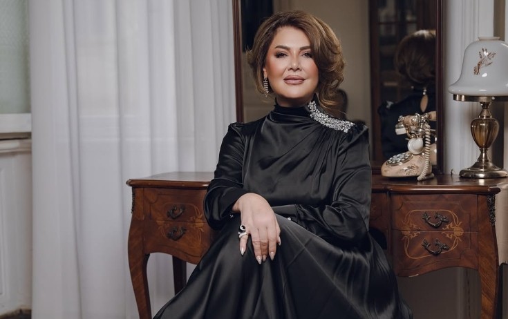 Gülüstan Əliyeva qaraya büründü - Fotolar