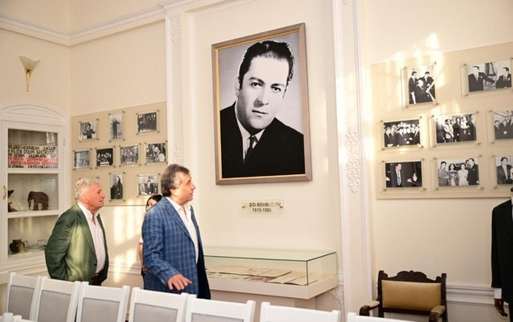 Rəşid Behbudovun xatirə otağı yaradıldı - Fotolar
