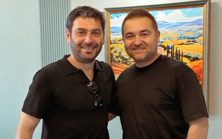 İlkin Həsəni Ozan Akbaba ilə görüşdü - Foto