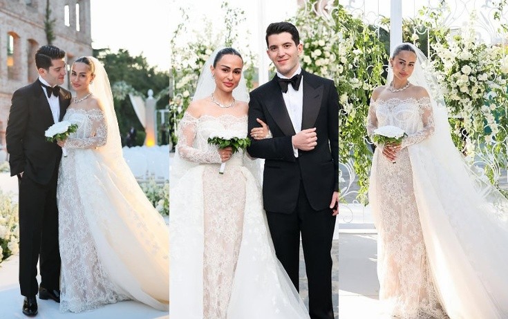 Türkiyəli iş adamının oğlu azərbaycanlı xanımla evləndi - Fotolar