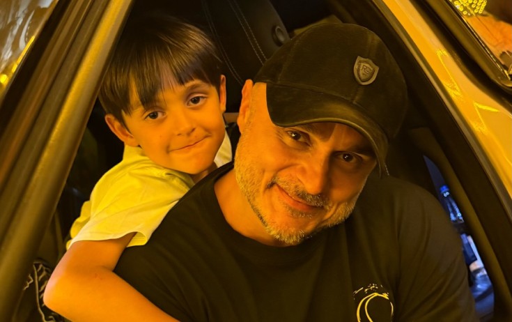 Miri Yusif oğlu ilə - Foto