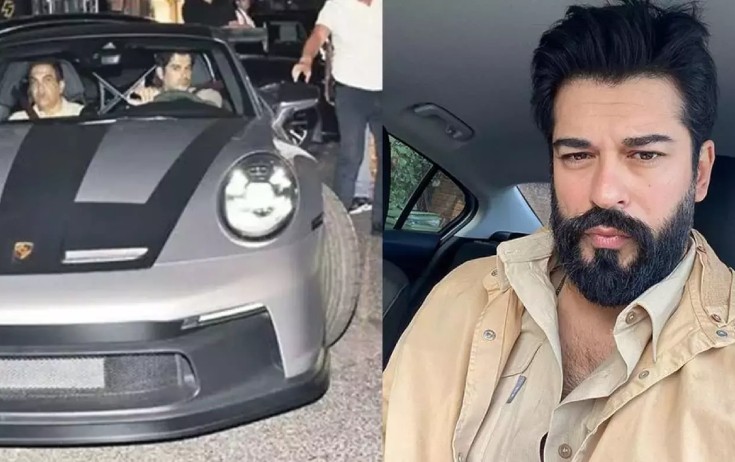 Burakın 35 milyonluq yeni avtomobili - Fotolar