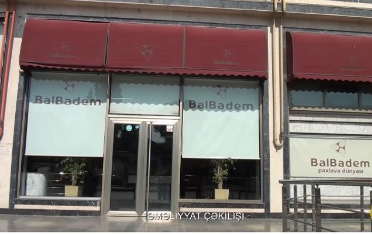 "Bal Badem"in bu filalının fəaliyyəti dayandırıldı - Video