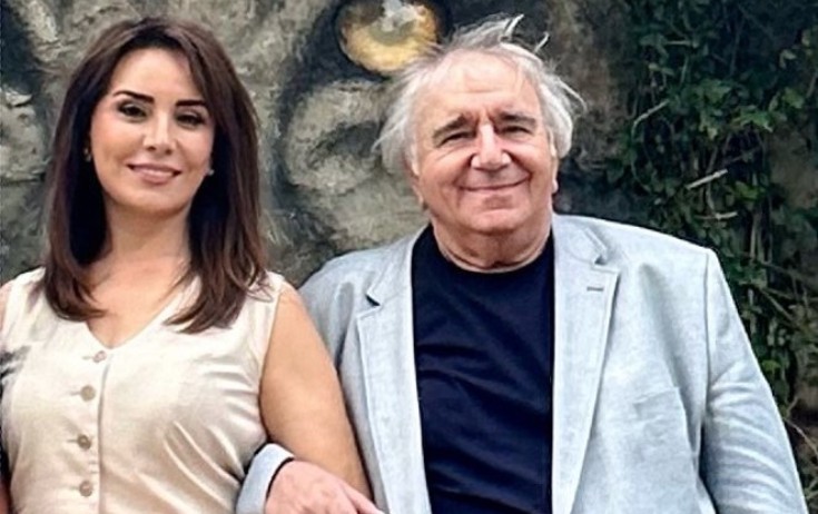 Nailə İslamzadə Ramiz Rövşənlə bir arada - Foto
