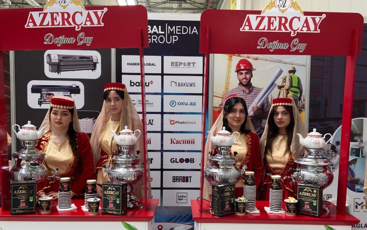  “Azerçay” 6-cı “Yerli şirkətlərin tanıtım sərgisi”ndə - Fotolar