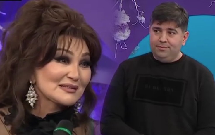 Oğlunun bu hərəkəti Nazpərini ağlatdı - Video