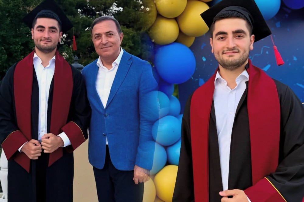 Mənsum İbrahimovun oğlu məzun oldu - Fotolar