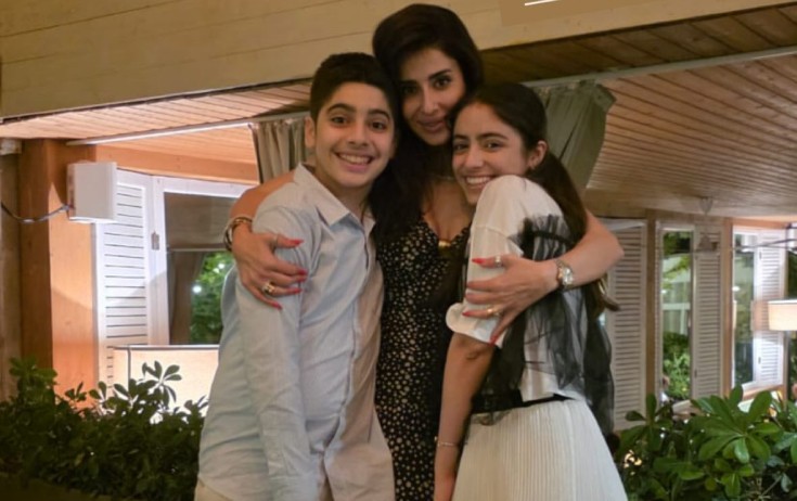 Leyla Quliyevadan övladları ilə bağlı paylaşım - Foto