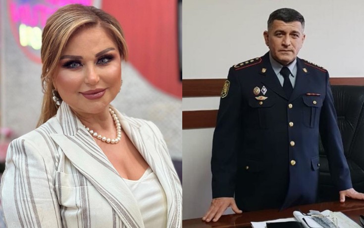 Mələkxanım Eyubovanın həyat yoldaşı - Foto