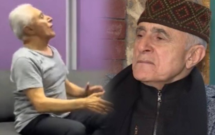 Alim Qasımov bu dəfə studiyaya girib rep yazdırdı - Video