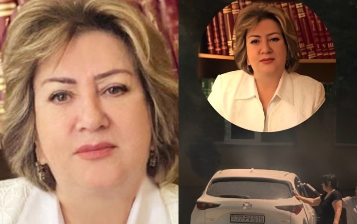 Maşınını xadimələrə yudurdan direktor işdən çıxarıldı