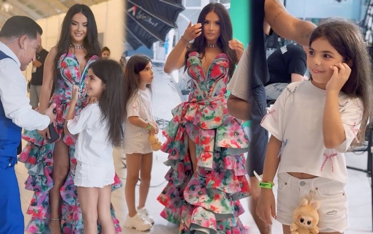 Aysel Teymurzadənin qızı ilk dəfə - Video