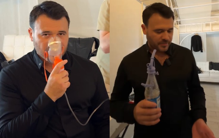 Festivalda Eminin başına iş gəldi - Video