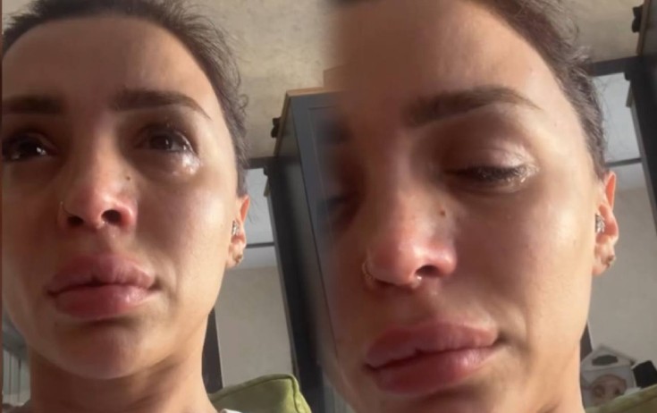 Renka hönkür-hönkür ağladı - Video