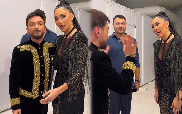 Nikol Şerzingerdən Faiq Ağayevin geyiminə reaksiya - Video