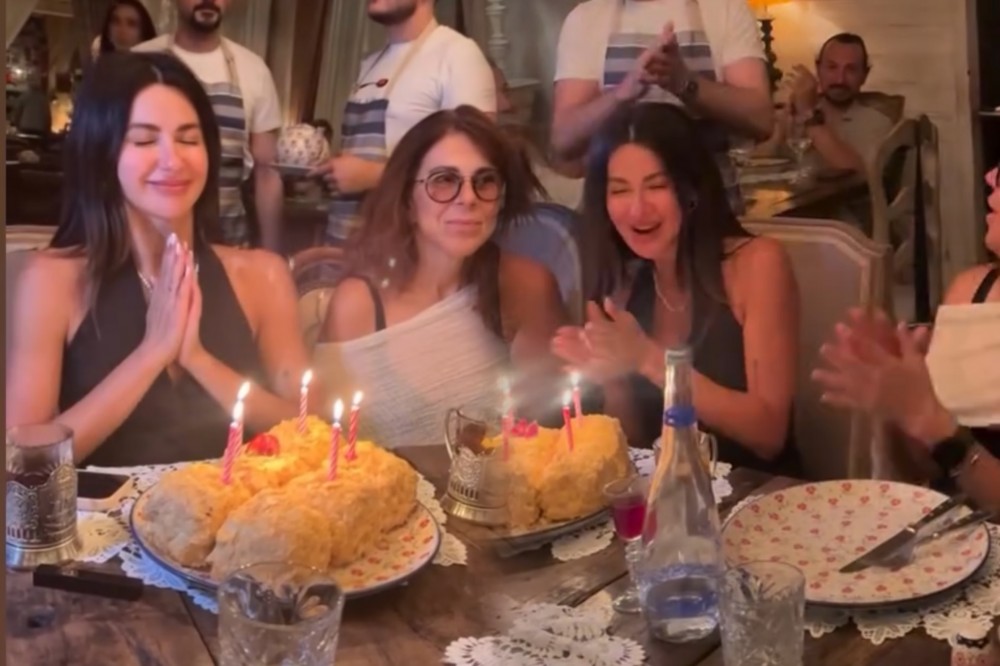 Nəsrin ad gününü Bakıda qeyd etdi - Video