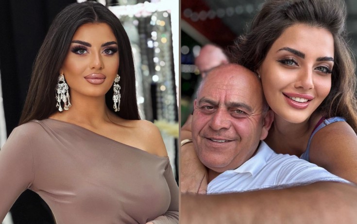 Atası ilə fotosunu paylaşdı