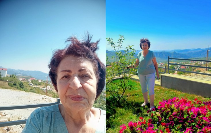 Kubra Əliyevanın istirahəti - Fotolar
