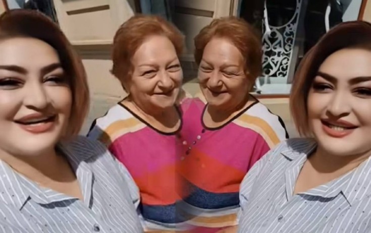 Fədayə Laçın anası ilə - Video