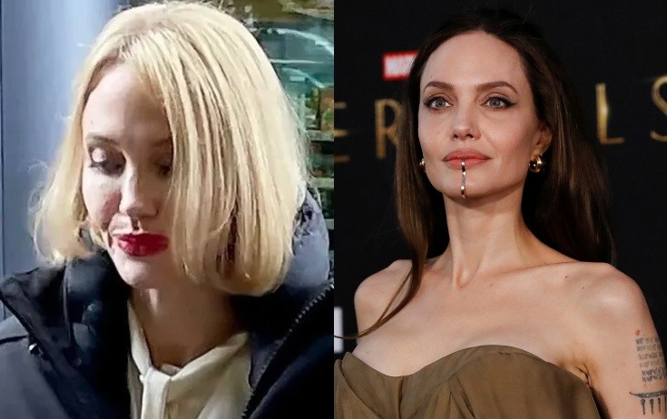 50 yaşlı Ancelina Coli fərqli görünüşdə - Foto