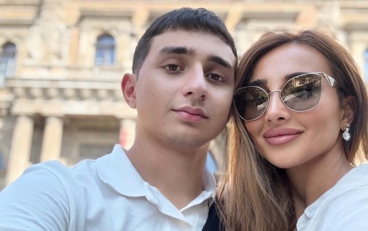 Oğlunun təhsili üçün Budapeştə getdi - Foto
