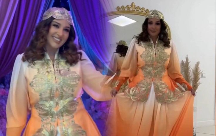 Toya milli geyimdə getdi - Video