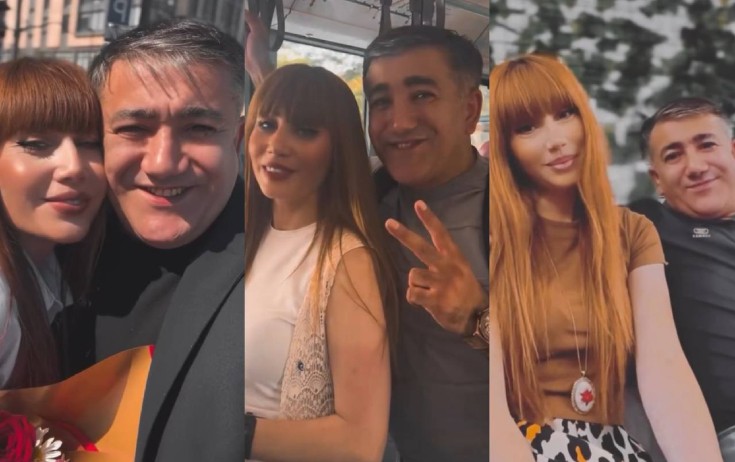 Xanımından Ramilə ad günü təbriki - Video