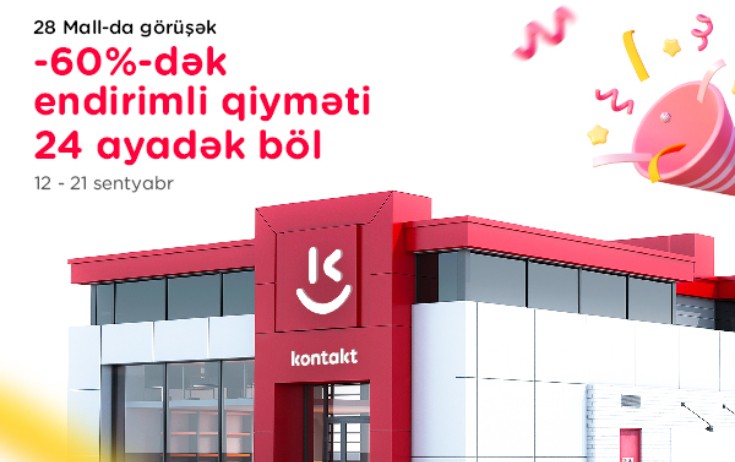 “Kontakt” “28 Mall”a gəldi - Yeni məhsullar tam fərqli formatda