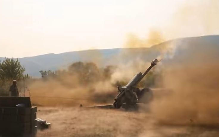 44 günlük müharibədən real görüntülər - Video