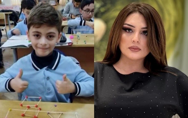 Oğlunun ad gününü belə qeyd etdi - Video