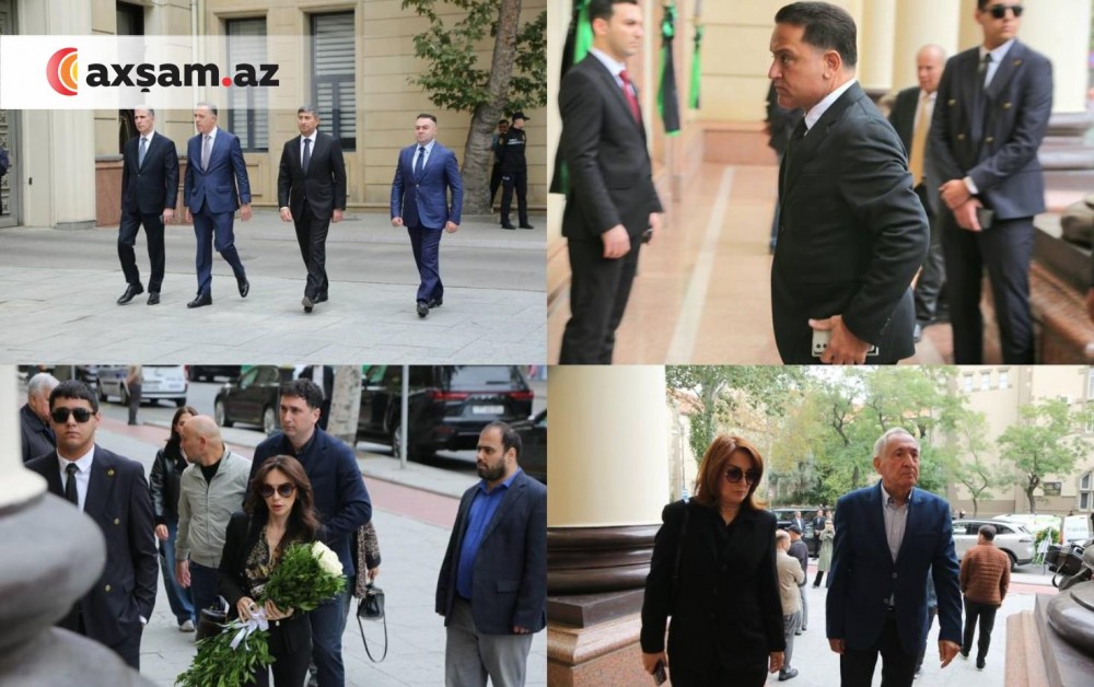 Yaxınları Cabir İmanovla vidalaşlamağa yığışdılar - Fotolar+Yenilənib
