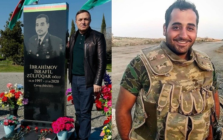 Mənsum İbrahimov şəhid qardaşı oğlu ilə bağlı paylaşım etdi - Fotolar