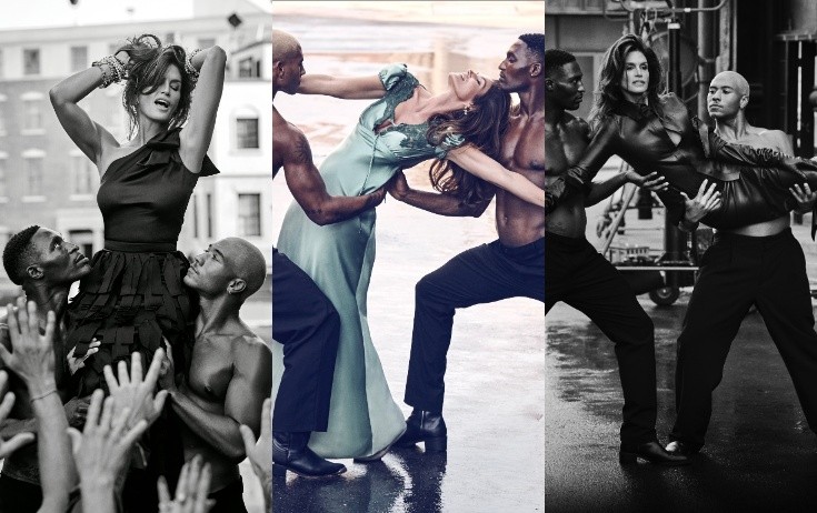 59 yaşlı supermodel kamera qarşısına keçdi - Fotolar