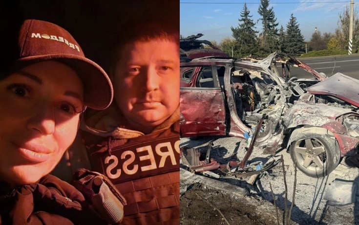 Rusiyanın dron zərbəsi nəticəsində ukraynalı müxbir və operator həlak oldu