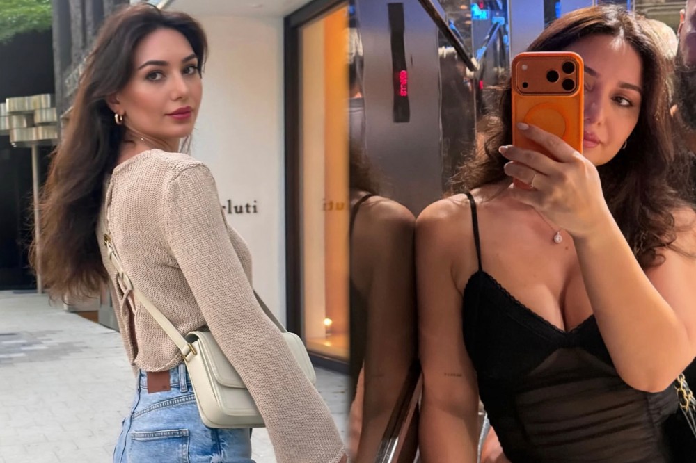 Sevgilisi ilə foto paylaşıb, üzünü gizlətdi