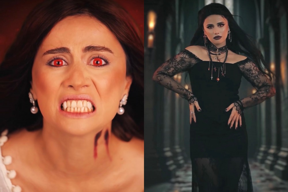 Zarina “vampir” oldu - Video
