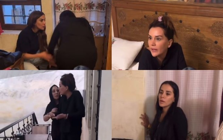Dilanla baldızı arasında mübahisə - Video