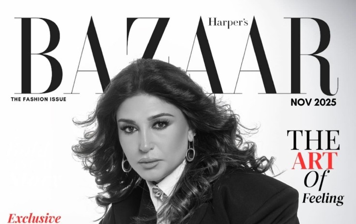 Dilarə Əliyeva məşhur “Harpers Bazaar”da - Fotolar