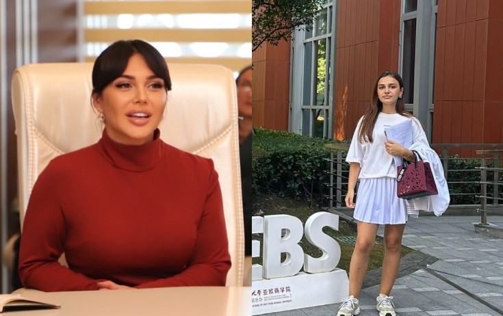 Samirə qızını görmək üçün Şanxaya getdi - Foto